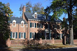 The historic E. Hervey Evans House, also known as Thomas Walton Manor, located at Laurinburg