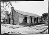 Historic American Buildings Survey, Arthur W. Stewart, Photographer March 20, 1936 NORTHEAST ELEVATION (NORTH FRONT AND EAST SIDE). - Miguel Yndo House, Farm Road 1303, HABS TEX,247- ,1-1.tif