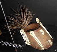 Hunting visor, Yupik Eskimo, Norton Sound - Etholén collection, Museum of Cultures (Helsinki) - DSC04920