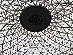 Inside Mitchell park dome