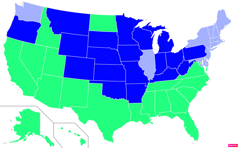Irish Protestants by state
