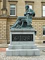 James Clerk Maxwell statue in George Street, Edinburgh