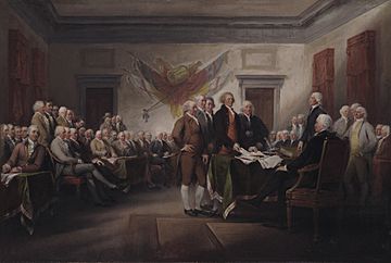 John Trumbull - The Declaration of Independence, July 4, 1776 - 1832.3 - Yale University Art Gallery