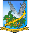 Official seal of Central Jakarta