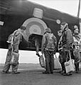 Life at a Bomber Station- Linton-on-ouse, Yorkshire, England, UK, October 1941 D6032