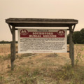 Linear Burial Mounds Interpretive Sign