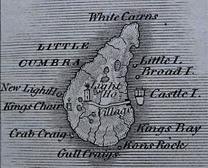 Little Cumbrae Island by William Johnson 1828