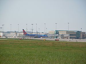 Main Terminal at Chicago-Rockford Int'l Airport