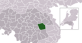 Map - NL - Municipality code 1652 (2009)