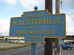 Official logo of McAlisterville, Pennsylvania