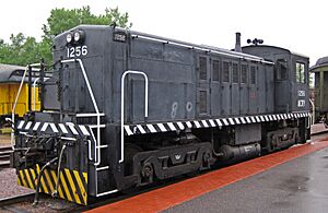 Mid-Continent Railway - 1256 diesel locomotive (Baldwin RS-4-TC) 2 (19122899820).jpg