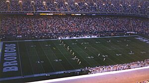 Mile High Stadium during a Broncos game on September 15, 1996