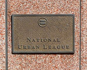 National Urban League plaque jeh