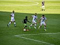 Obafemi Martins defended by LA Galaxy