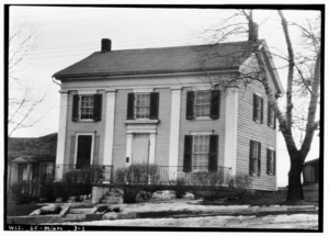Odd Fellows Hall, Front and Vine Streets, Mineral Point, Iowa County, WI HABS WIS,25-MINPO,3-1