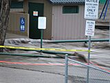 Okotoks - June 20, 2013 - Flood waters in local campground