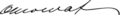Oliver Mowat Signature