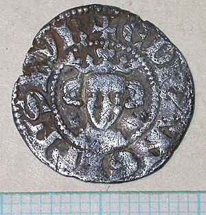 Penny of Edward I, obverse (FindID 61019)