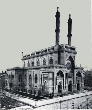 Plum street temple at the beginning of the 20yh century-1