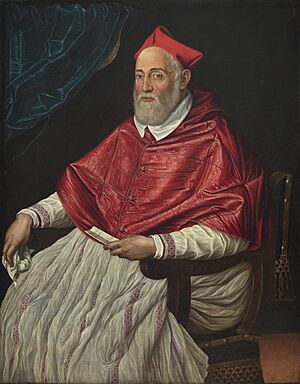 Portrait of Cardinal Alessandro Farnese (by Scipione Pulzone) – Galleria nazionale d'arte antica, Rome