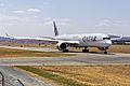 Qatar Airways (A7-ANH) Airbus A350-1041 taxiing at Canberra Airport (2)
