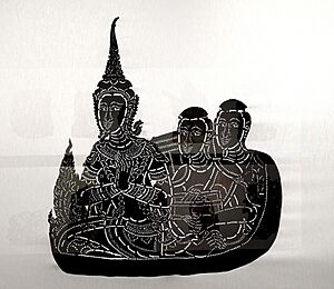 Rama, Sita, and Laksmana - Museu do Oriente - Lisbon, Portugal - DSC06731
