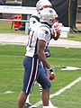 Randy Moss at Patriots at Raiders 12-14-08 2