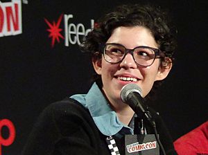 Rebecca Sugar Speaking at New York Comic Con 2014 - Peter Dzubay