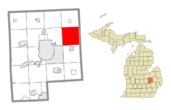 Location within Genesee County