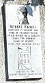Robert Emmet (here-arrested plaque) (close-up).jpg
