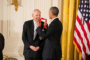 Robert Silvers receives National Humanities Medal