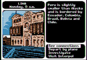 Screenshot of Where in the World is Carmen Sandiego (1985)