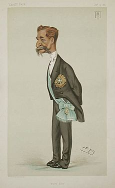 Sir Richard Temple Vanity Fair 15 January 1881