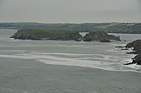 St Margaret's Island from Caldey Island (6551)