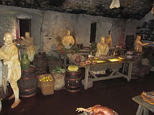 Stirling Castle, The Great Kitchens 01