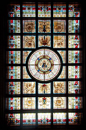 Sydney NSW Parliament Library Stained Glass 1