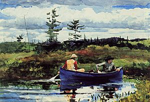 The Blue Boat 1892 Winslow Homer