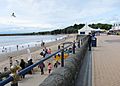 The beach (Whitmore Bay), Barry Island, Wales 8July2015 arp