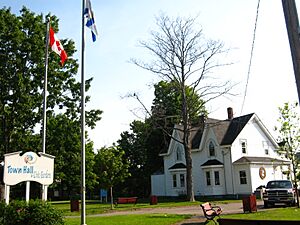 Town Hall and Civic Gardens of Parrsboro, Nova Scotia - 08673