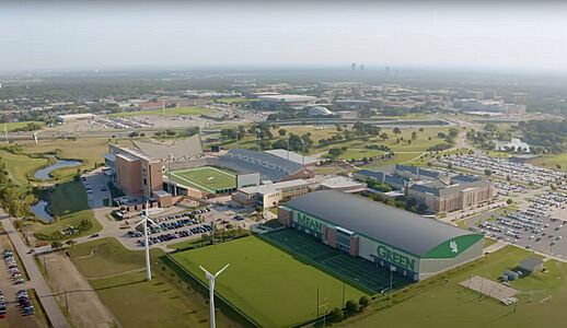 UNT football facilities