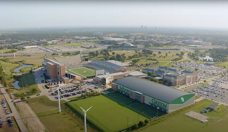 UNT football facilities