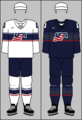 USA national ice hockey team jerseys 2022 IHWC