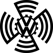 VW logo during the 1930s