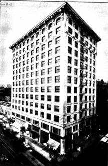 Washington Building, Third and Spring, Los Angeles, 1924