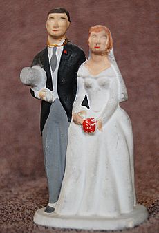 Wedding cake ornament 1959