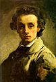 William Lindsay Windus-Self-portrait