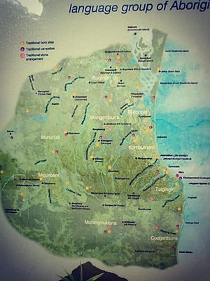 Yugambeh Clan Map