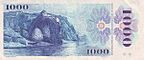 1000 Czechoslovakan koruna 1993 Provisional Issue Reverse.jpg