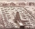 1586 Rome obelisk erection