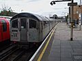 1962 stock Sandite train at Leytonstone